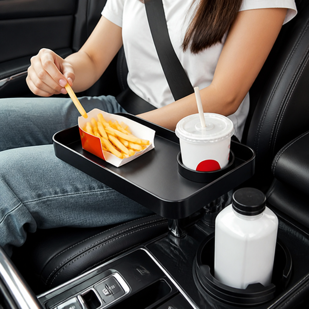 360° Rotating Car Cup Holder Extender (Universal Fit)
