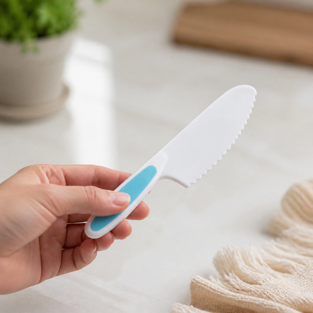 Child-Safe Rounded-Edge Knife Set