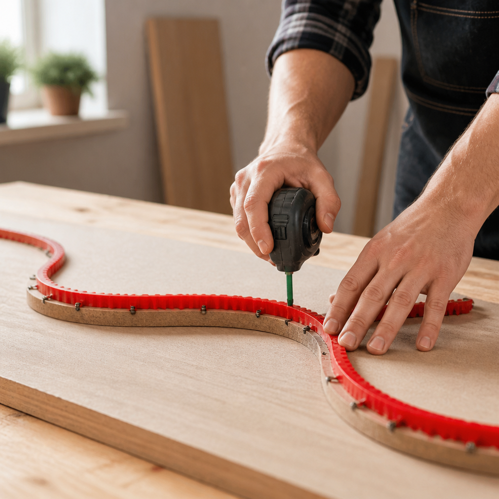 Flexible Gear-Driven Profile Strip