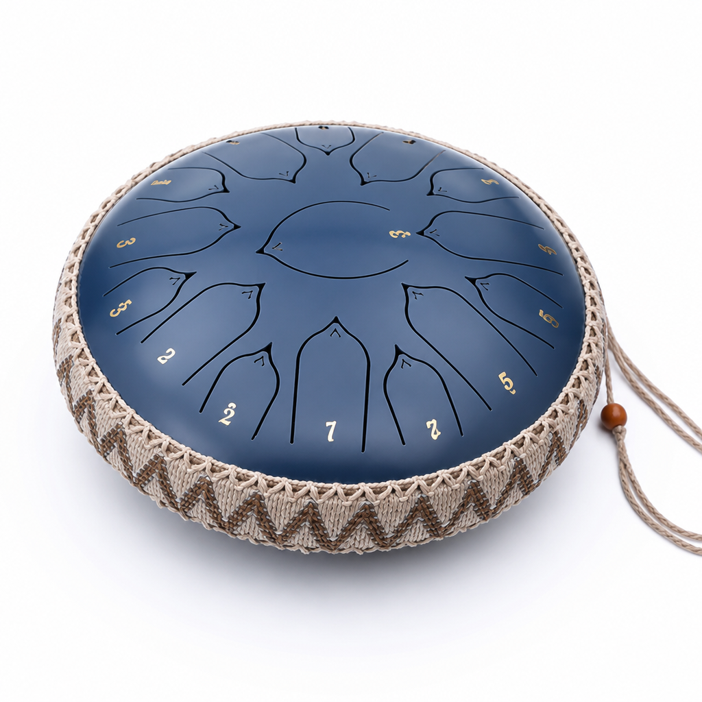 Handcrafted Carbon Alloy Handpan Drum