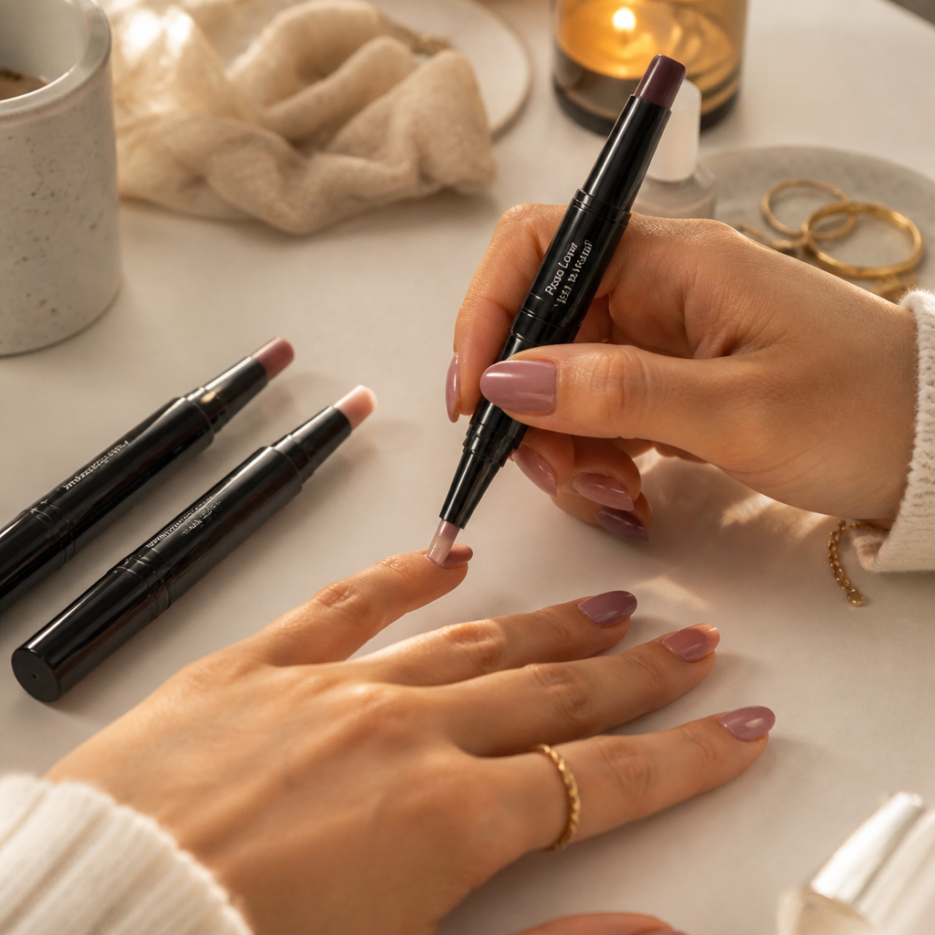 Highly Pigmented & Long-Lasting Gel Nail Pen (Precision Brush)