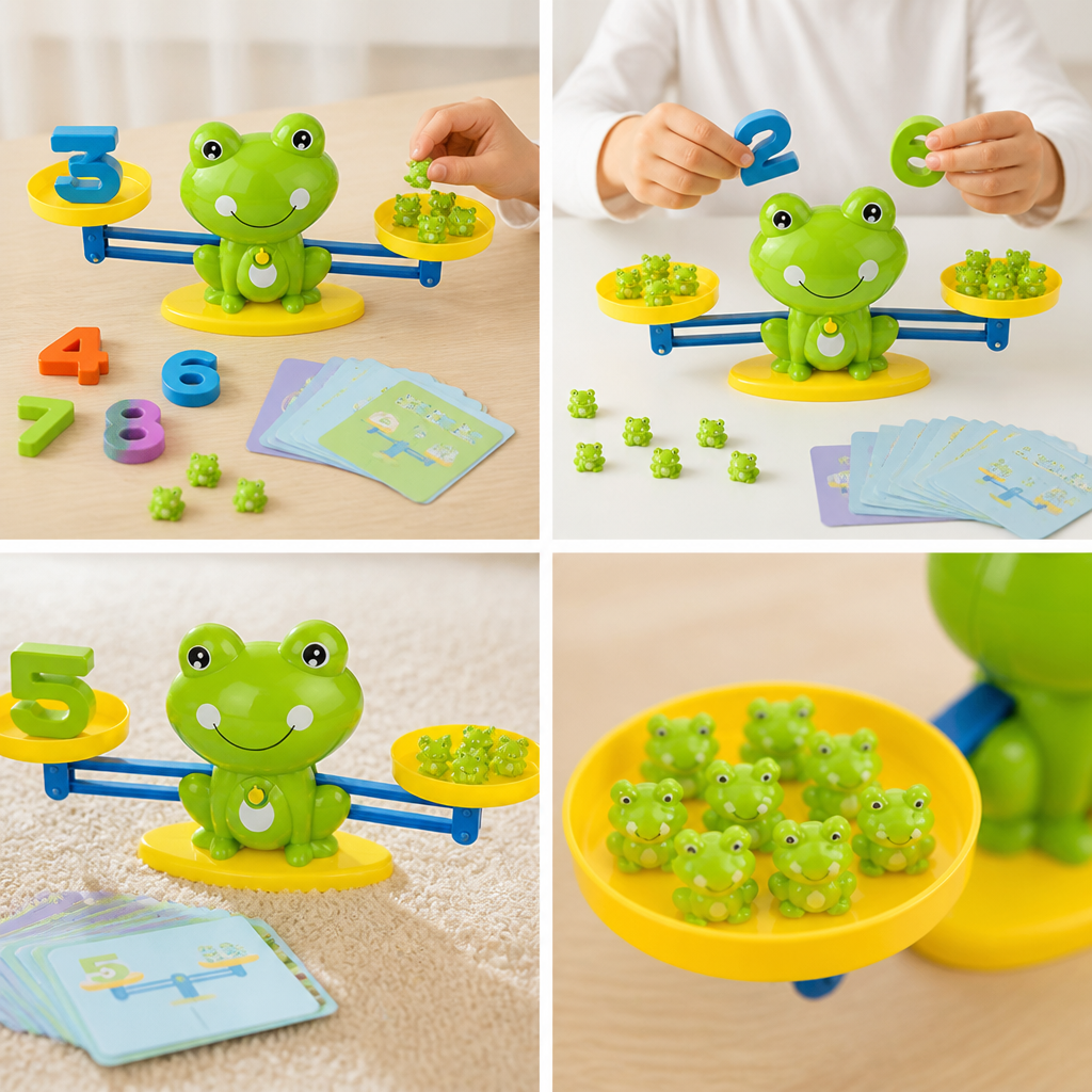 Interactive Counting Balance Scale Toy
