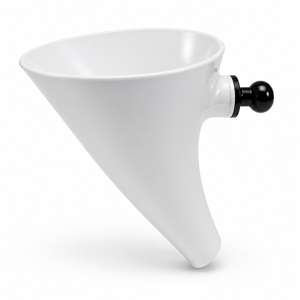 No-Mess Locking Stand Mixer Funnel (Tilt-Head Fit)