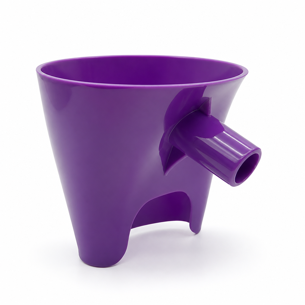 No-Mess Locking Stand Mixer Funnel (Tilt-Head Fit)
