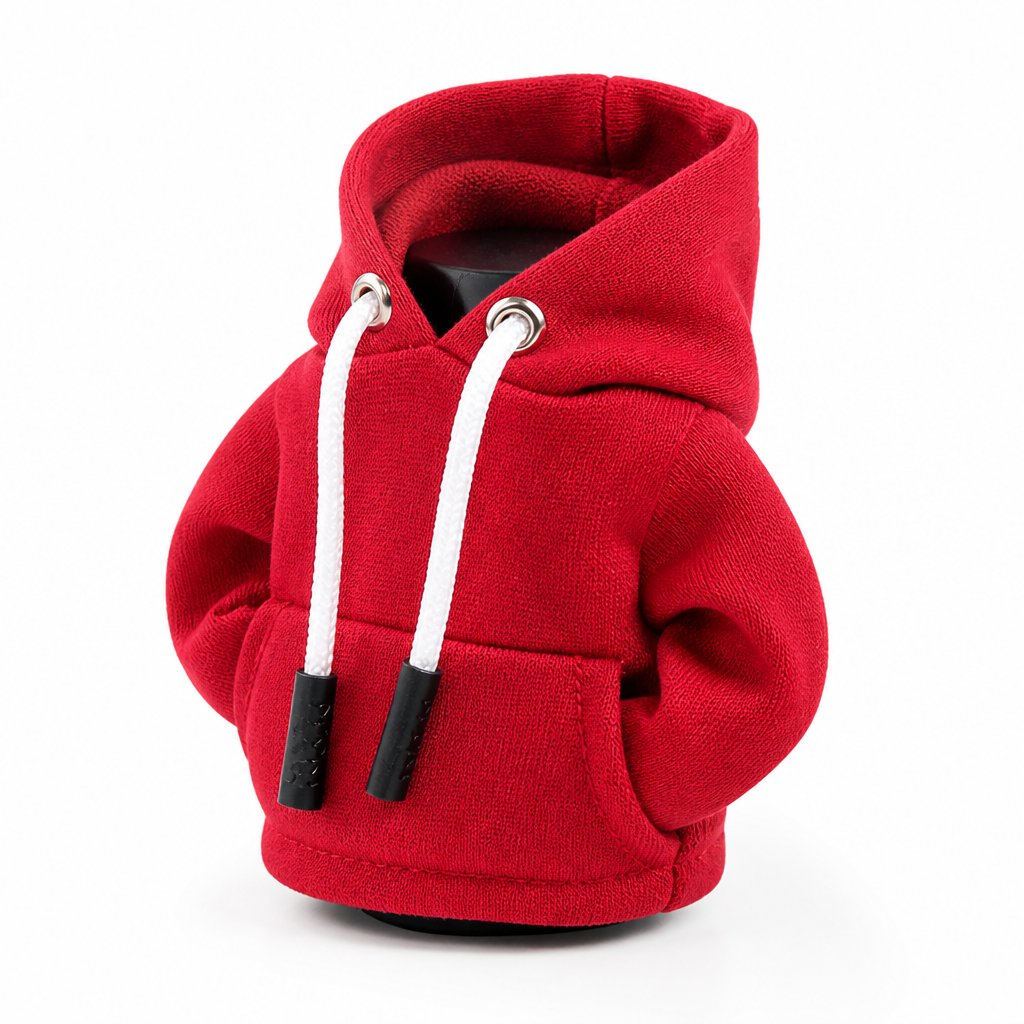 Plush Suede Hoodie Gear Shift Cover (Universal Fit)