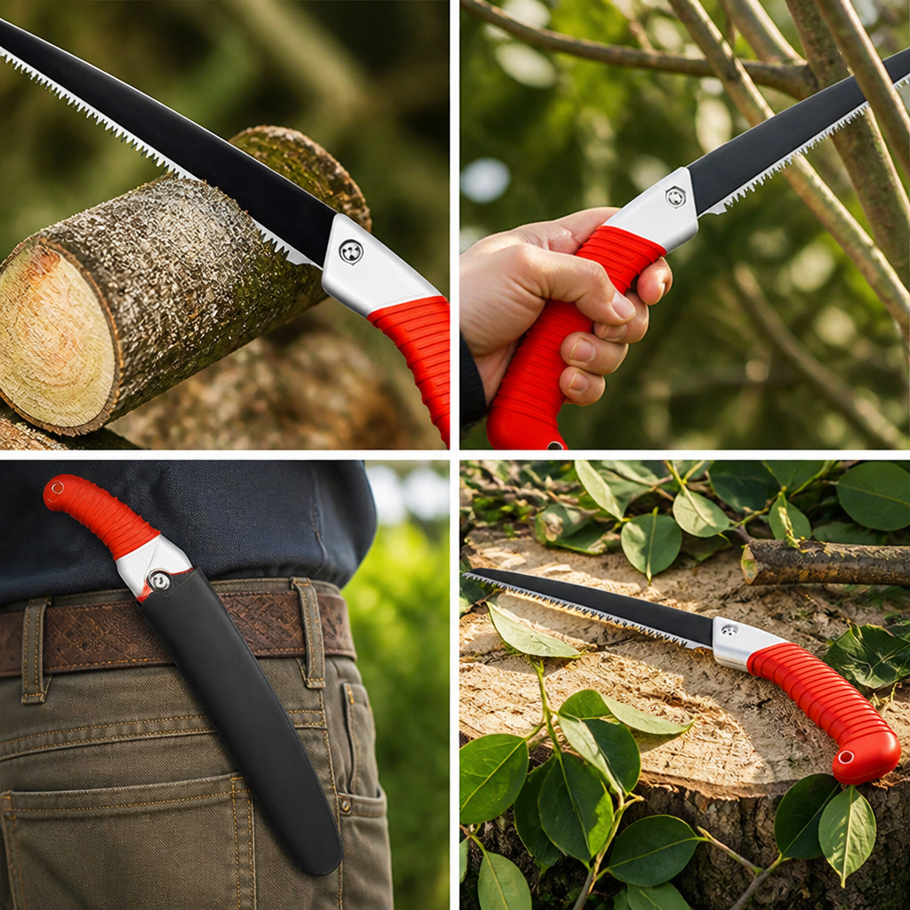 Razor-Sharp SK5 Carbon Pruning Saw (Protective Sheath)