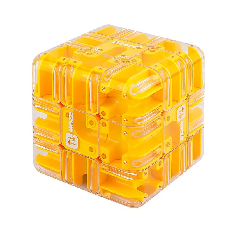 Interactive Educational 3D Maze Puzzle Cube (Travel-Friendly)