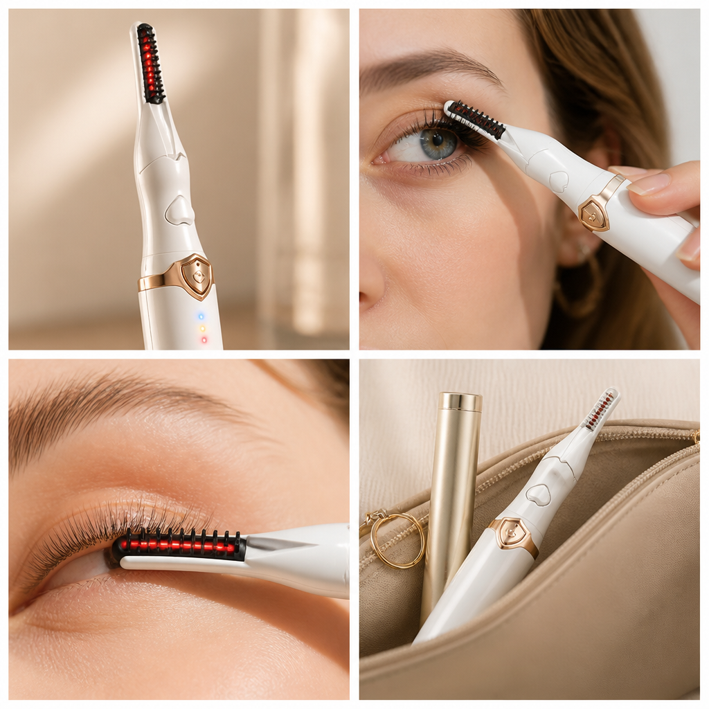 3-Level Temperature-Control Eyelash Curler