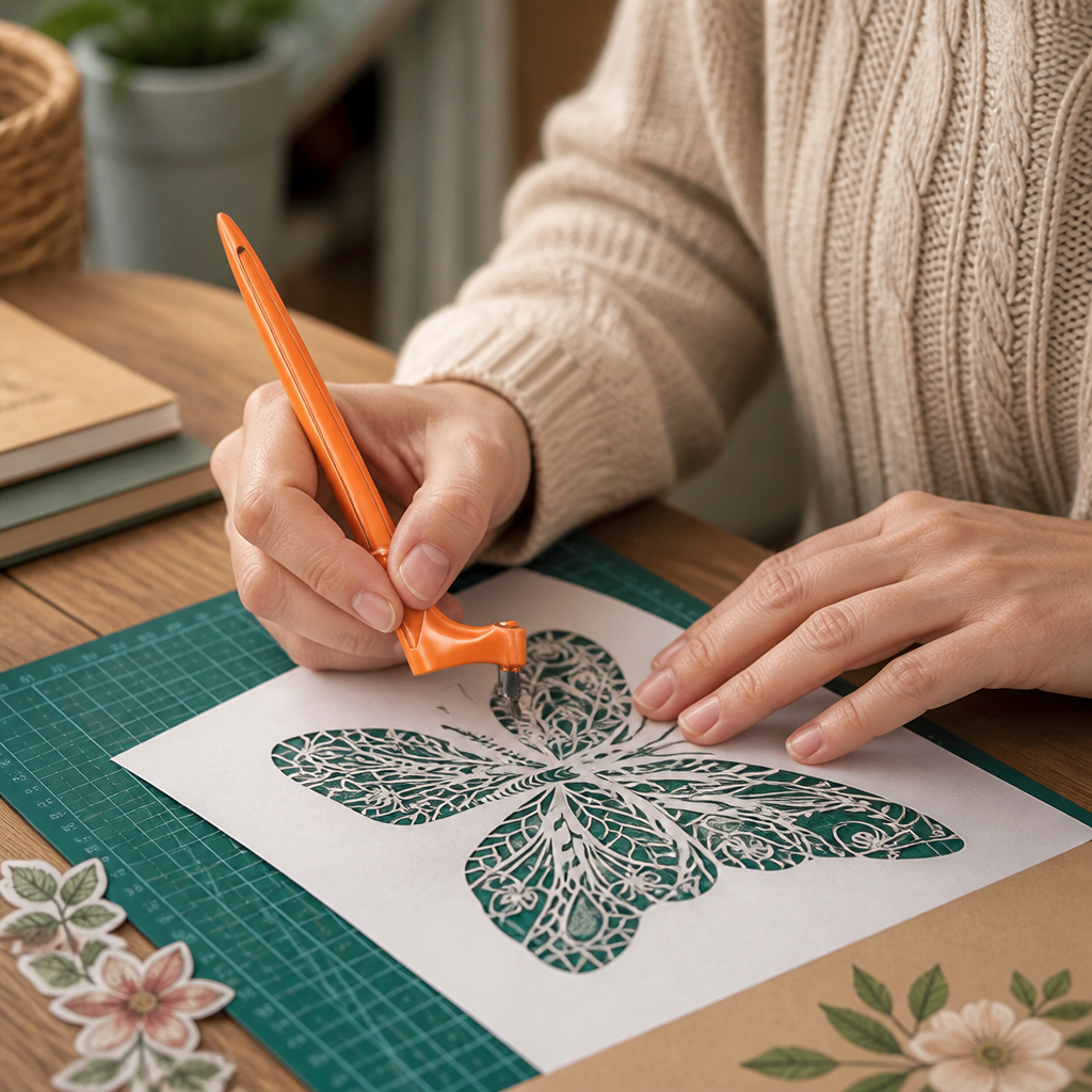 360° Rotating Precision Craft Cutter (Pen-Style)