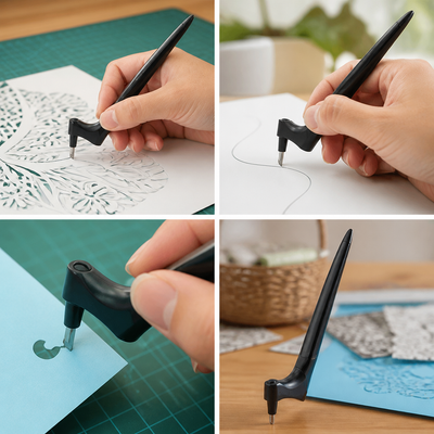 360° Rotating Precision Craft Cutter (Pen-Style)