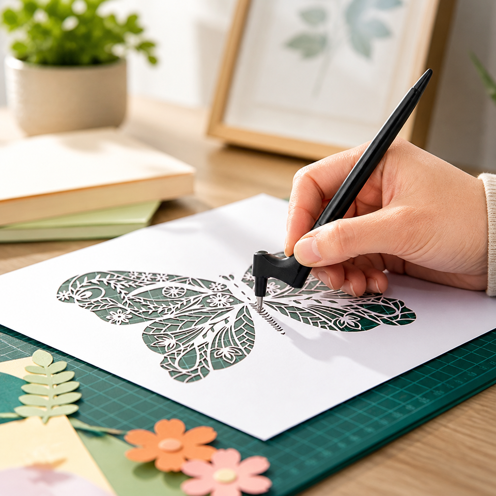 360° Rotating Precision Craft Cutter (Pen-Style)