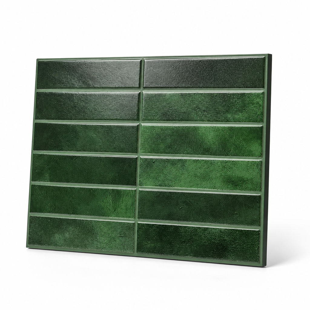 3D Textured Self-Adhesive Wall Tiles (Removable) (Set of 10)