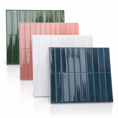 3D Textured Self-Adhesive Wall Tiles (Removable) (Set of 10)