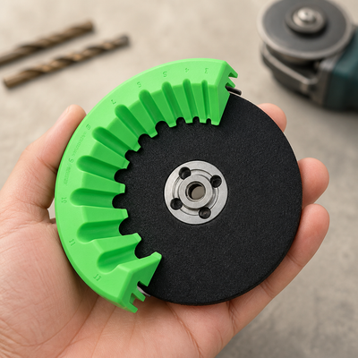 5-Second Universal Drill Bit Sharpener (Angle Grinder Compatible)