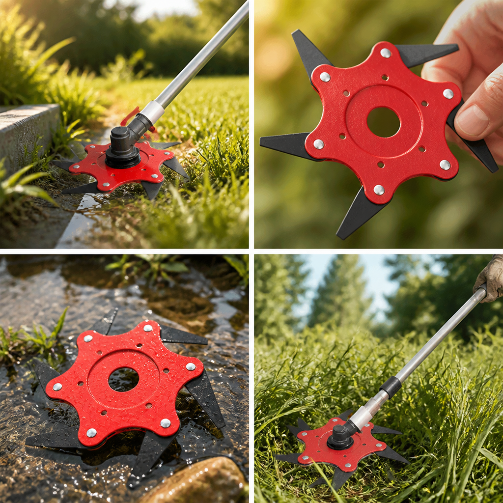 6-Blade Steel Trimmer Head (Universal Fit)