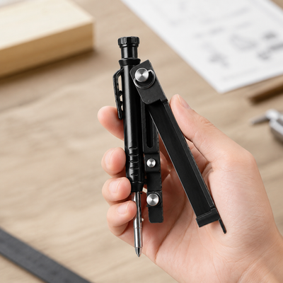 Adjustable 4-in-1 Alloy Scribing Tool