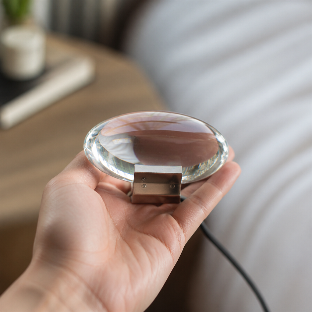 Adjustable Oval Crystal Sunset Projection Lamp (3 Lighting Modes)