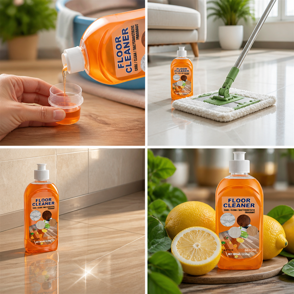 Antibacterial Plant-Based Fast-Drying Floor Cleaner (Multi-Surface)