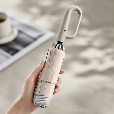 Auto One-Touch Dry-Fold Umbrella (Reflective Edge)