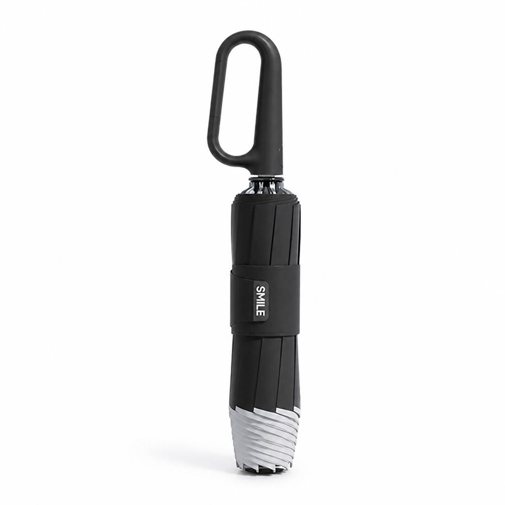 Auto One-Touch Dry-Fold Umbrella (Reflective Edge)