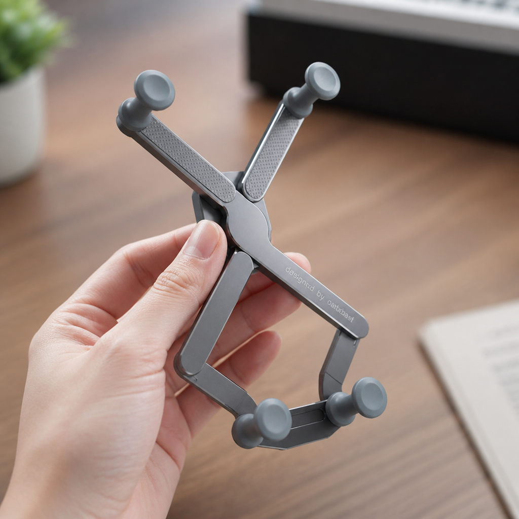 Concealed One-Hand Lock & 360° Air Vent Phone Mount