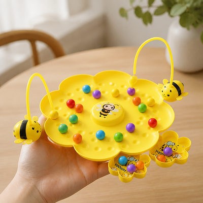 Concentration-Boosting Bee-Themed Dexterity Game (2–4 Players)