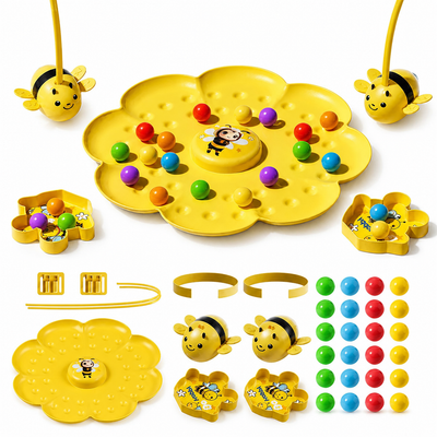 Concentration-Boosting Bee-Themed Dexterity Game (2–4 Players)
