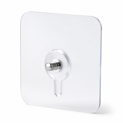 Damage-Free Strong Adhesive Wall Hook (Holds 10 kg)