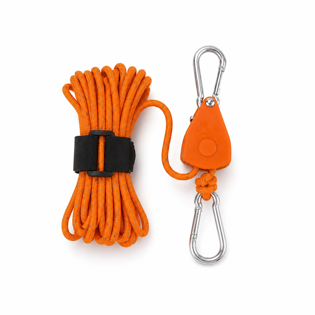 Durable Nylon Reflective Tent Fastener (Set of 4)