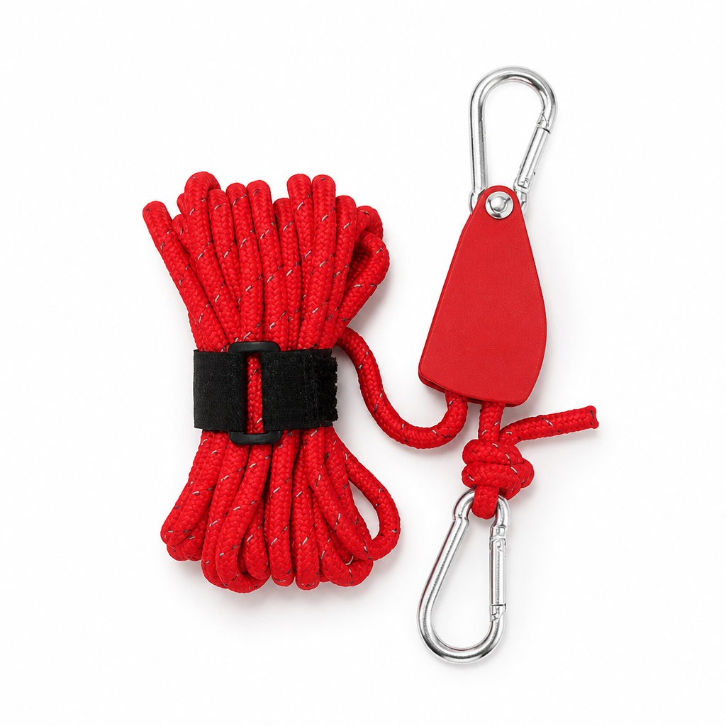 Durable Nylon Reflective Tent Fastener (Set of 4)