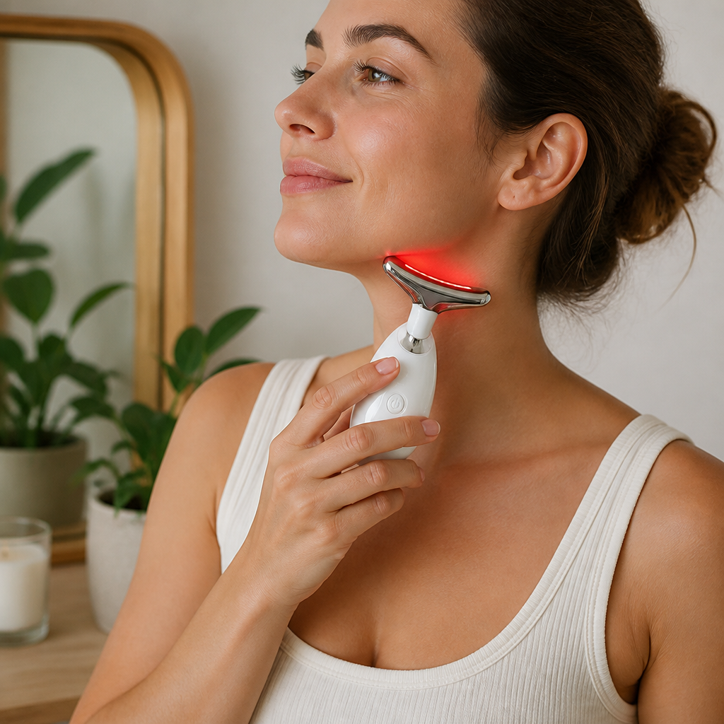 EMS Microcurrent & LED Facial Sculptor Device