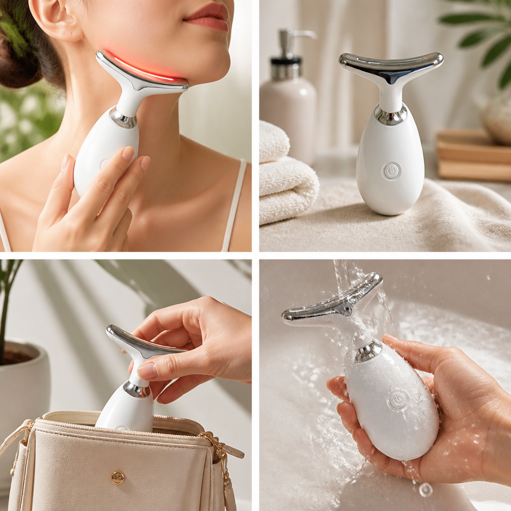 EMS Microcurrent & LED Facial Sculptor Device