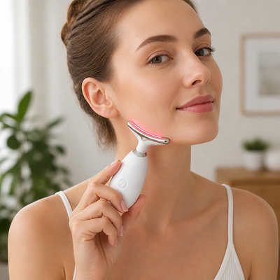 EMS Microcurrent & LED Facial Sculptor Device