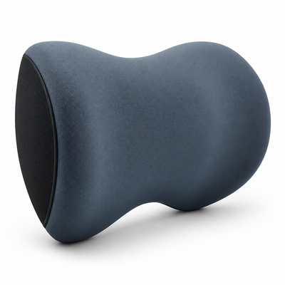 Ergonomic Memory Foam Car Headrest & Lumbar Pillow