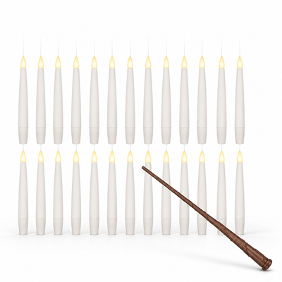 Flameless Floating Candles (Magic Wand Remote)