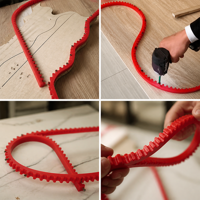 Flexible Gear-Driven Profile Strip