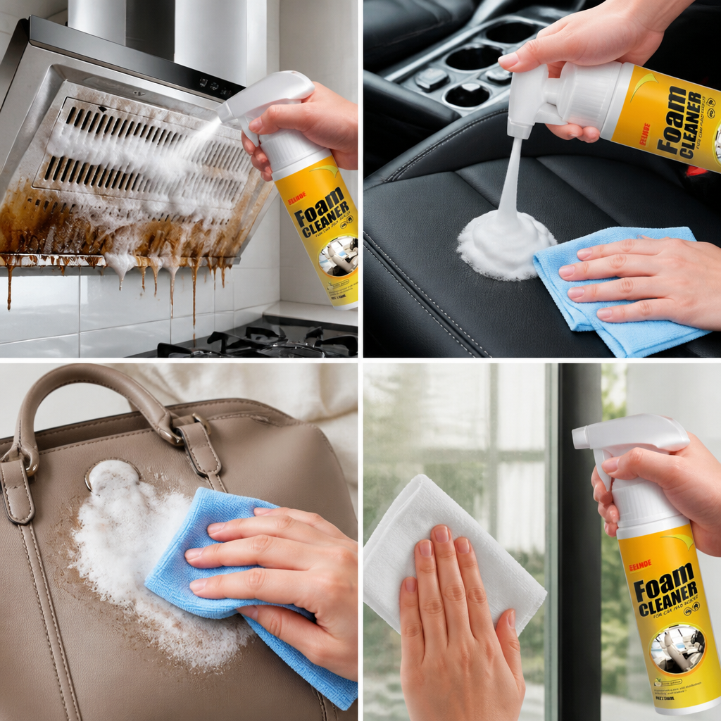 Foam Expansion No-Residue Multi-Surface Cleaner