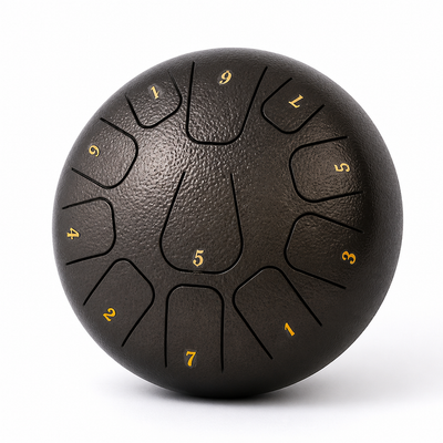 Handcrafted Carbon Alloy Handpan Drum