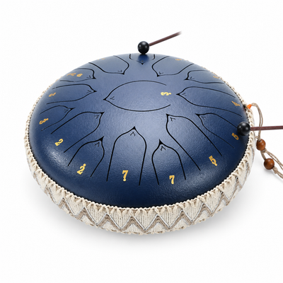 Handcrafted Carbon Alloy Handpan Drum