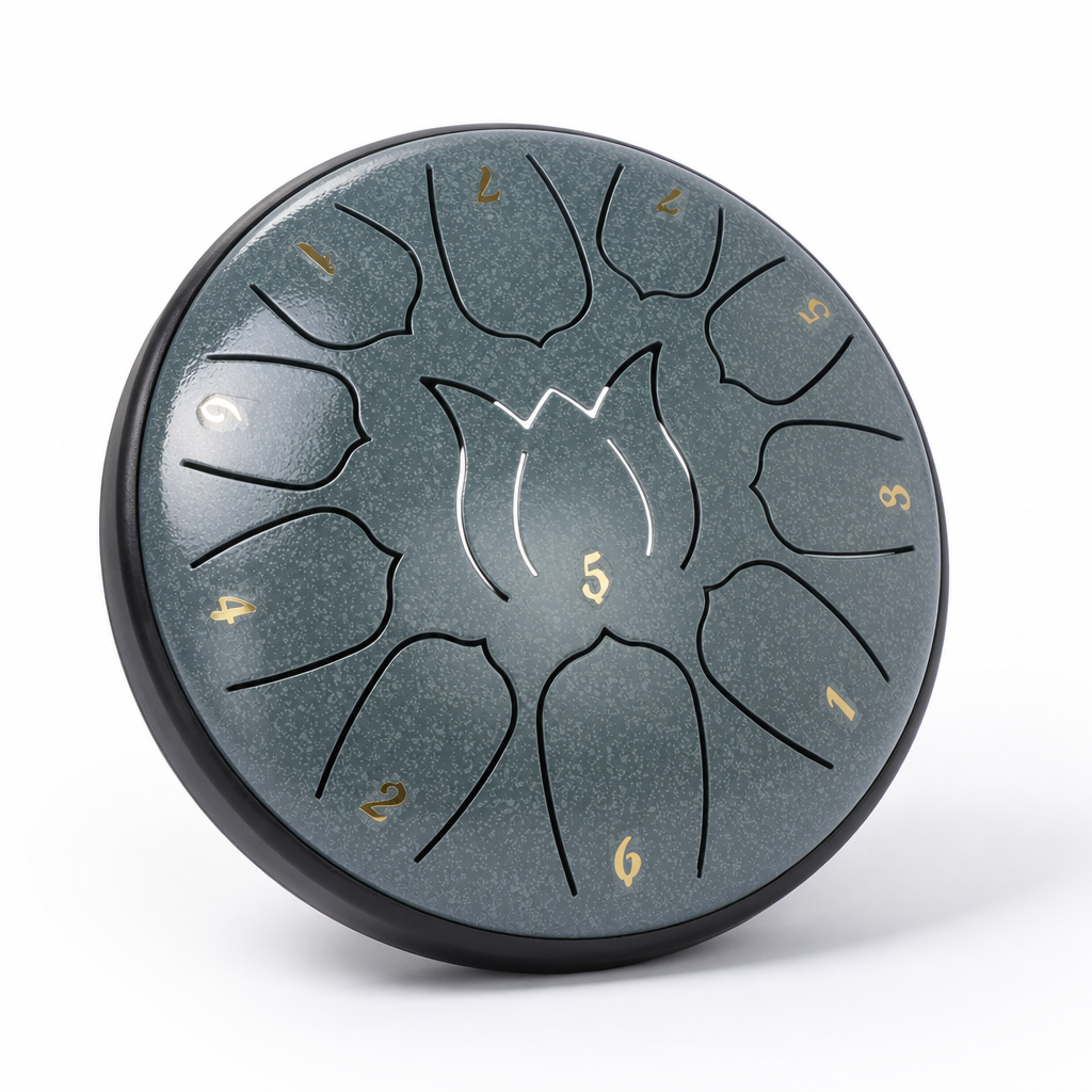 Handcrafted Carbon Alloy Handpan Drum