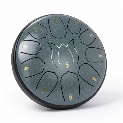 Handcrafted Carbon Alloy Handpan Drum
