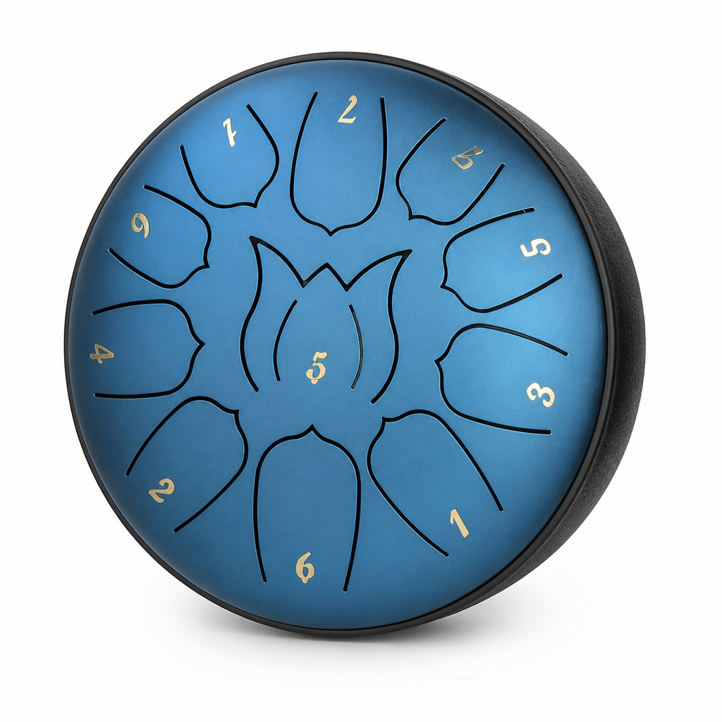 Handcrafted Carbon Alloy Handpan Drum