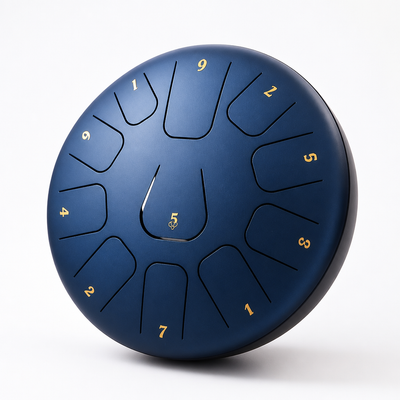 Handcrafted Carbon Alloy Handpan Drum