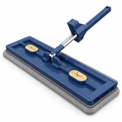 Hands-Free 360° Rotating Microfiber Mop