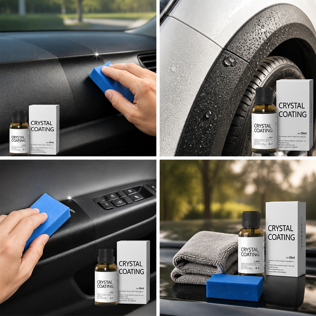 Instant Shine & UV-Protective Plastic Restorer