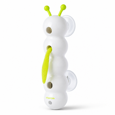 Motion-Activated Feather Tail Cat Toy (Suction Mount)