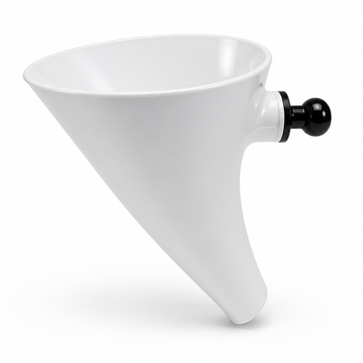 No-Mess Locking Stand Mixer Funnel (Tilt-Head Fit)