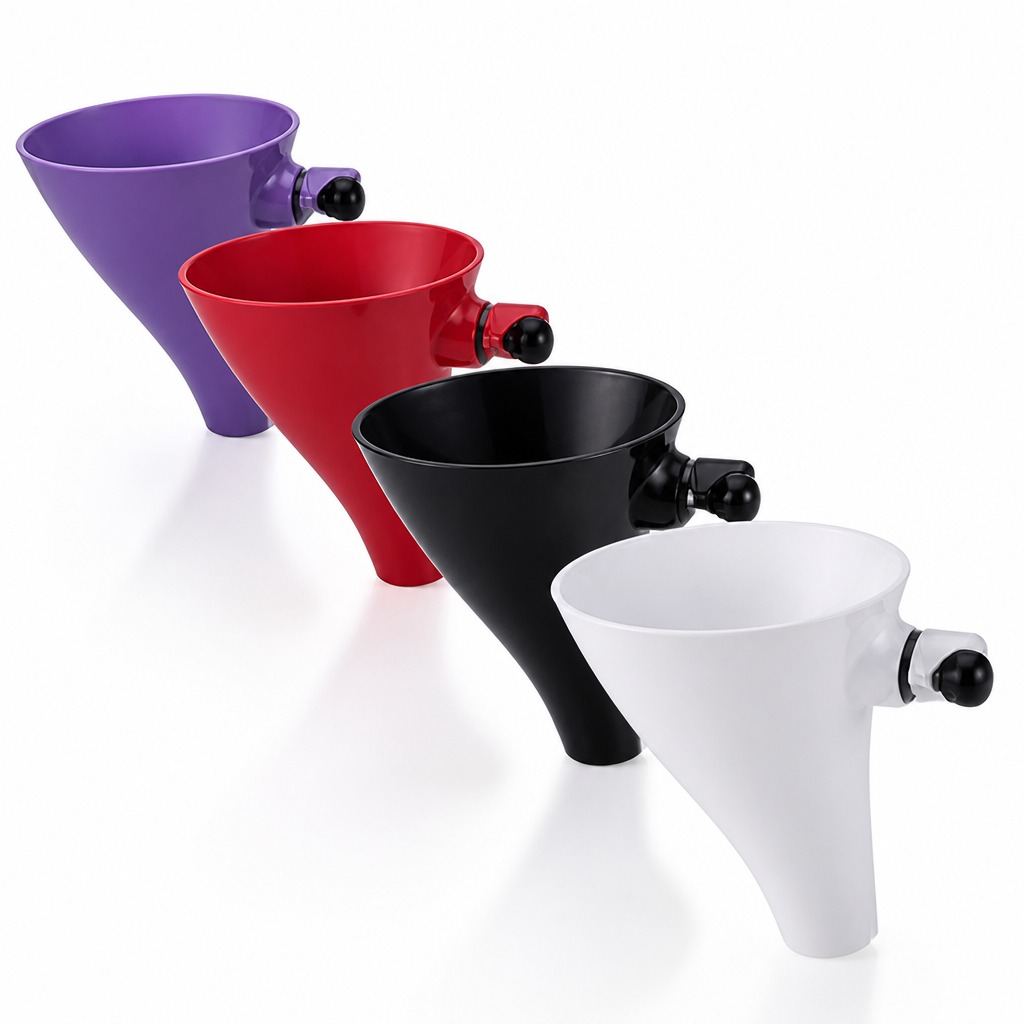 No-Mess Locking Stand Mixer Funnel (Tilt-Head Fit)