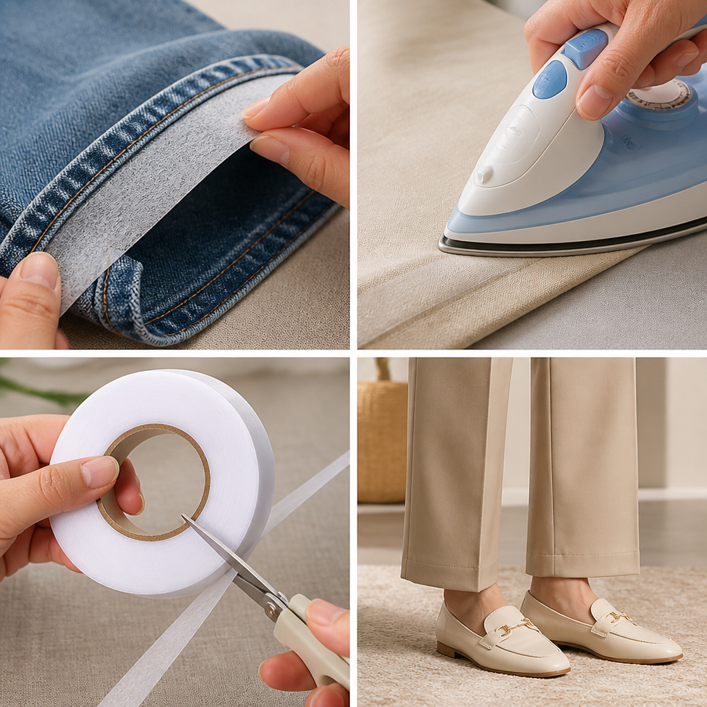 No-Sew Iron-On Washable Hem Tape