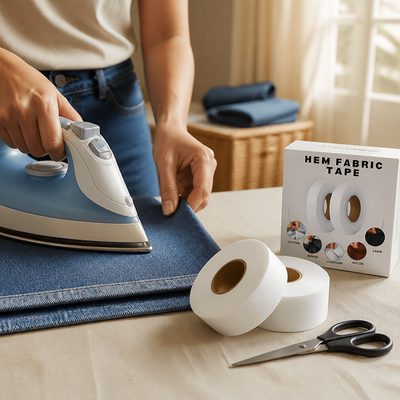 No-Sew Iron-On Washable Hem Tape
